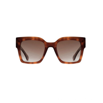 Unisex-übergroße Square UV400 polarisierte Acetat-Sonnenbrillen